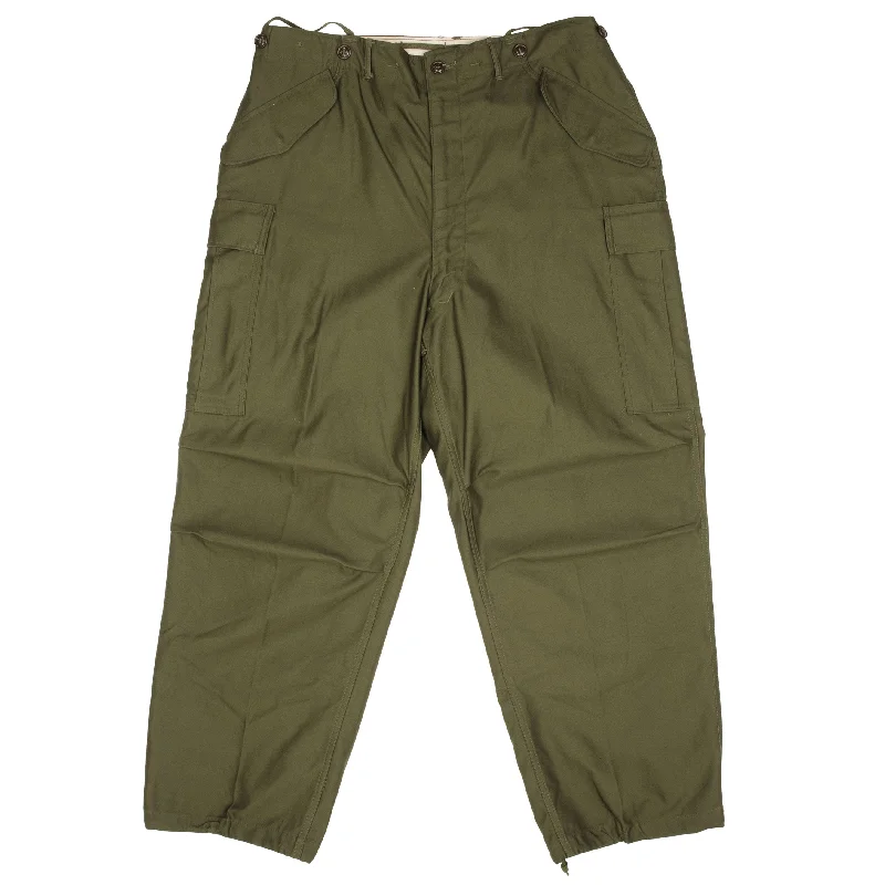 Sale Event VINTAGE US ARMY FIELD TROUSERS PANTS M51 1952 KOREAN WAR LARGE REG DEADSTOCK