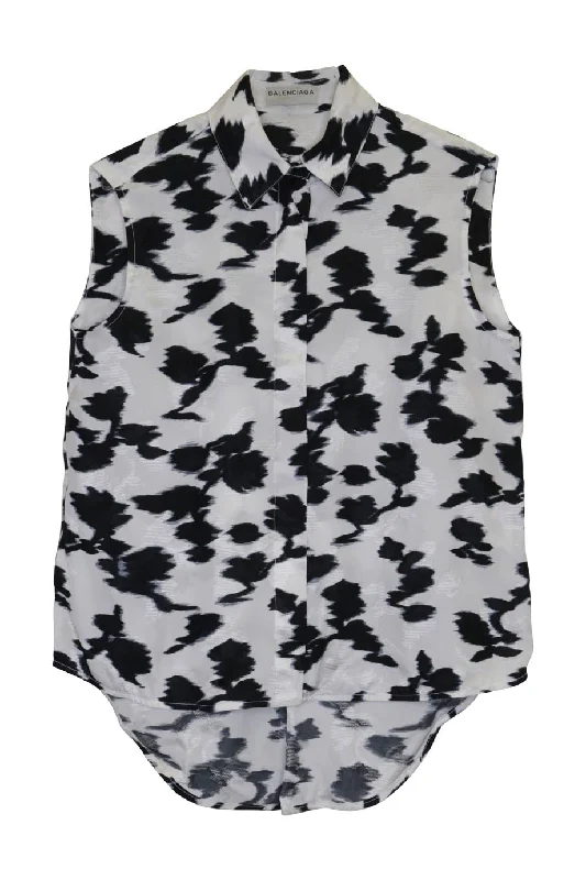Weekend Offers That Shine [WW21899] Balenciaga | Sleeveless Top