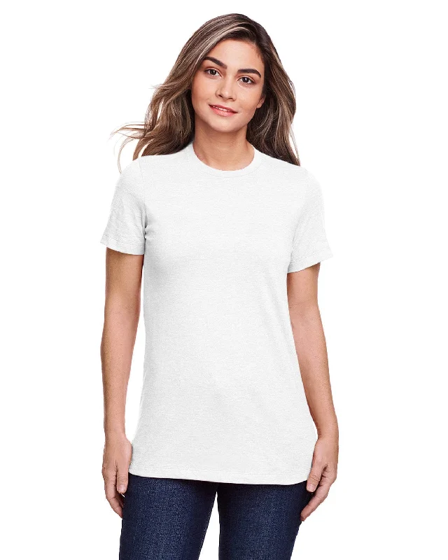 Weekend Discounts to Enjoy Gildan Ladies Softstyle CVC T-Shirt | White