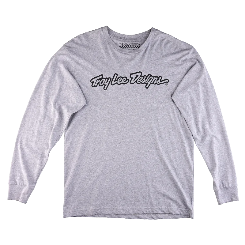 Flash Deals Long Sleeve Tee Signature Heather Gray