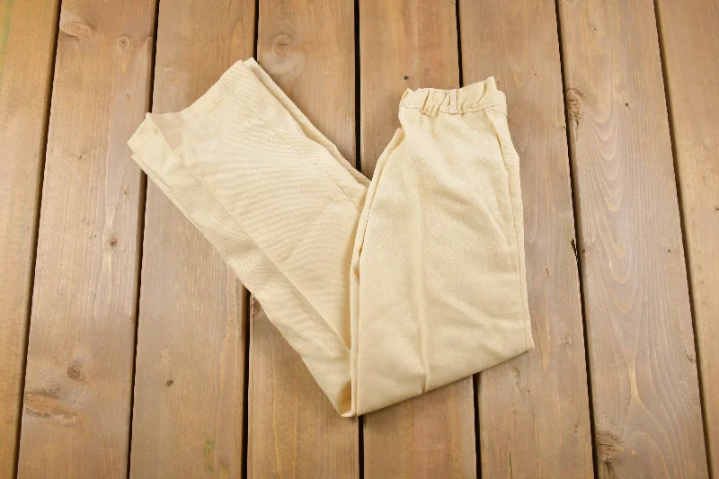 Weekend Deals That Impress Vintage 1970s Elastic Dress Pant Trousers Size 22 x 26