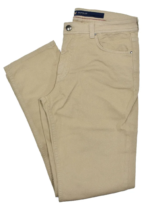 Hot Buy LP20 Tan - Marcello Mens Comfort Jeans