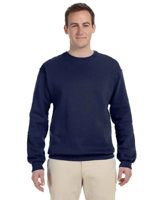 Weekend Flash Sale Fruit of the Loom Super Heavyweight Crewneck Sweatshirt | J Navy