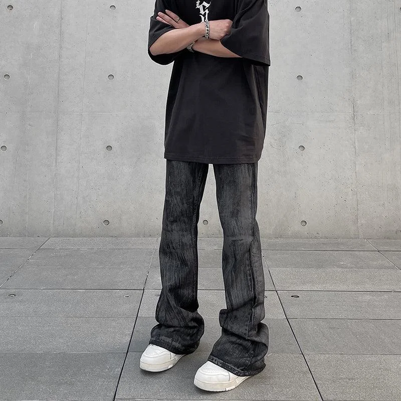 Don't Miss Out Distressed Coated Jeans