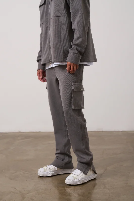 Can't Resist TECHNICAL RIB SMART CARGOS - CHARCOAL