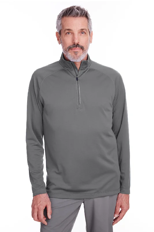 Steals and Deals Spyder Mens Freestyle 1/4 Zip Sweatshirt - Polar Grey