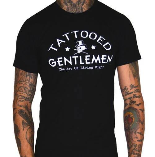 Markdown Sale Tattooed Gentlemen Men's T-Shirt